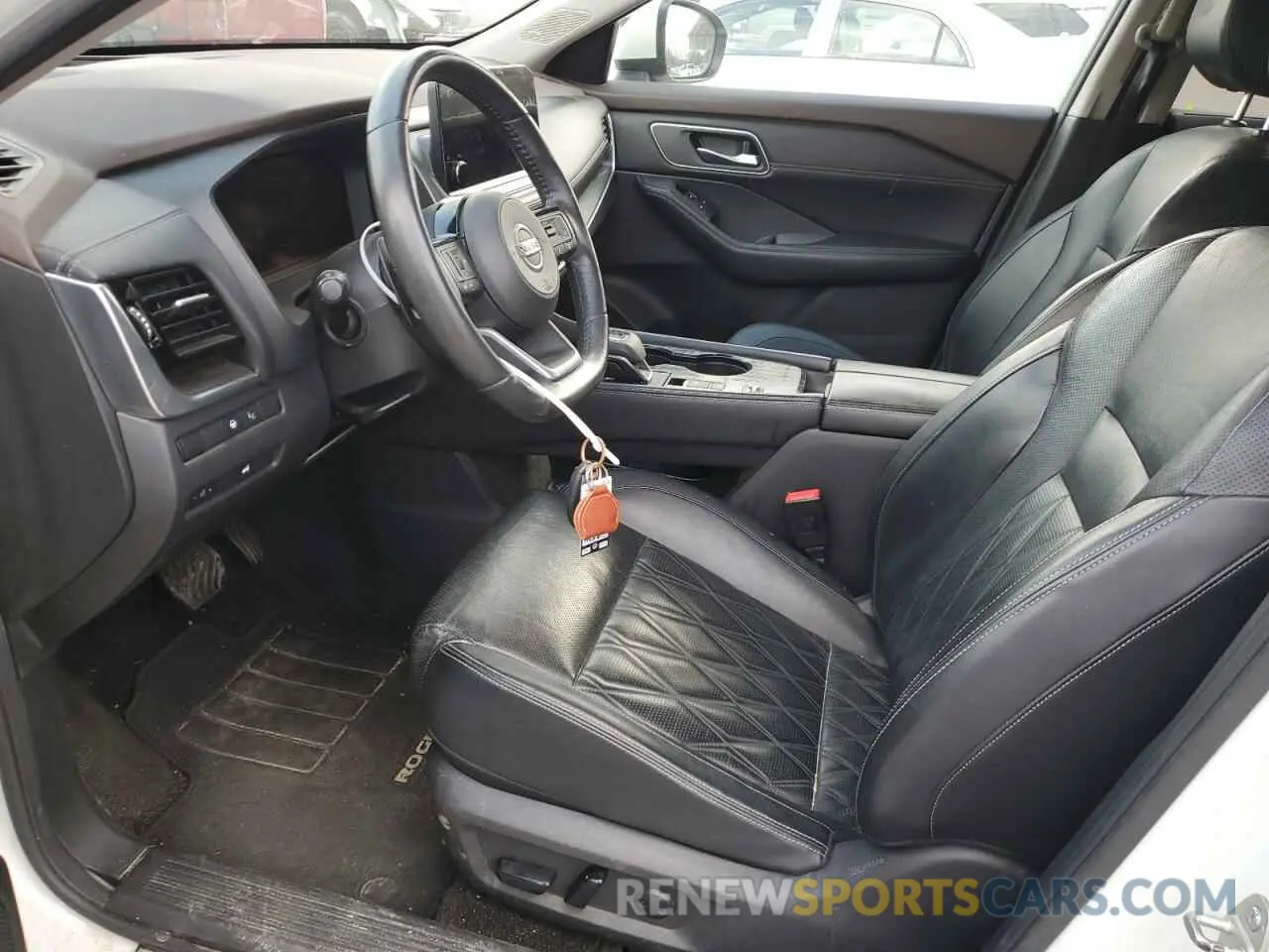 7 Photograph of a damaged car JN8AT3DC8MW107886 NISSAN ROGUE 2021