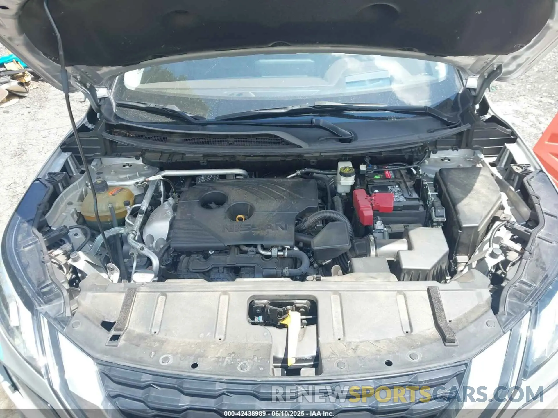 10 Photograph of a damaged car JN8AT3DCXMW101300 NISSAN ROGUE 2021
