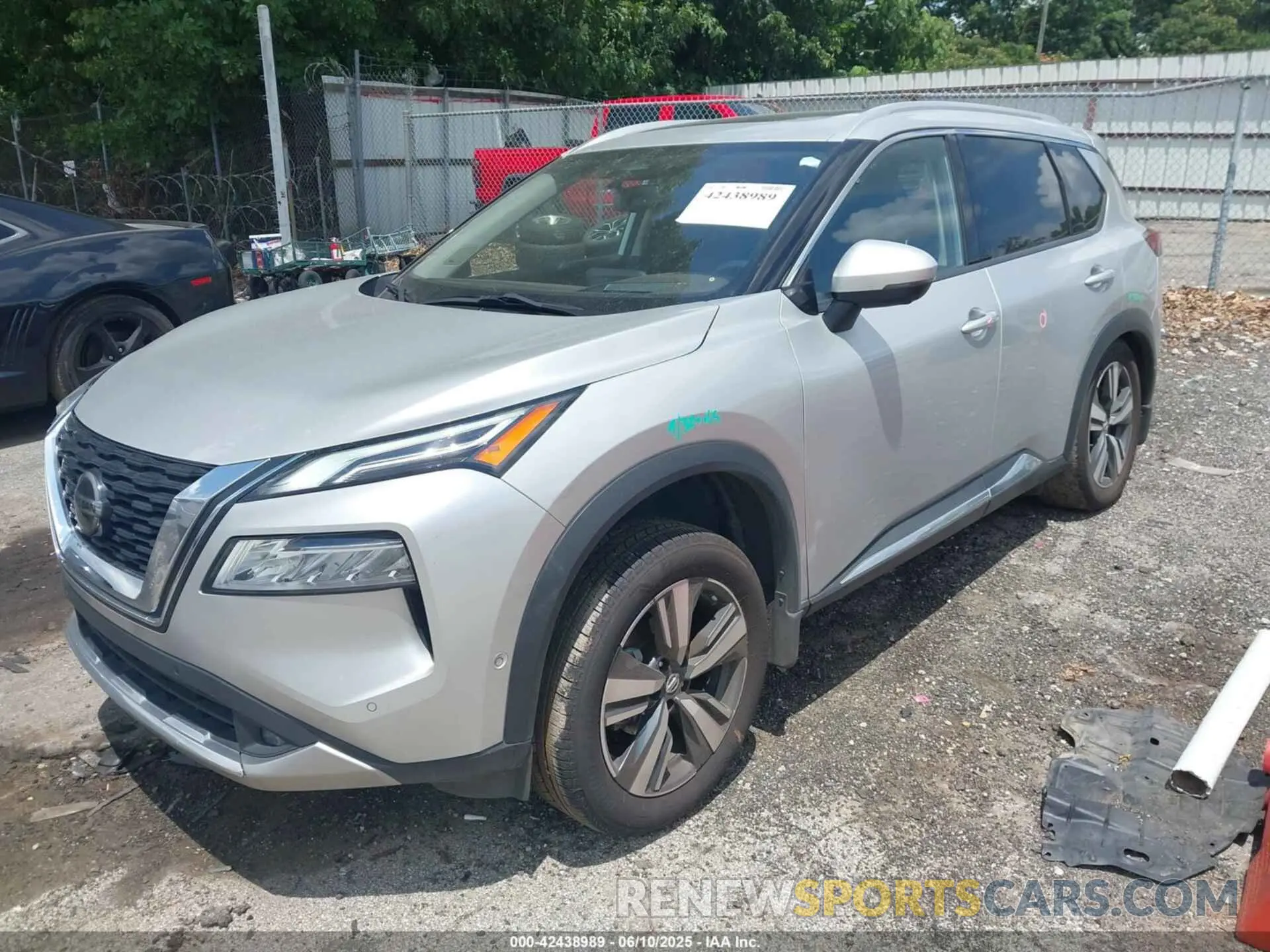 2 Photograph of a damaged car JN8AT3DCXMW101300 NISSAN ROGUE 2021