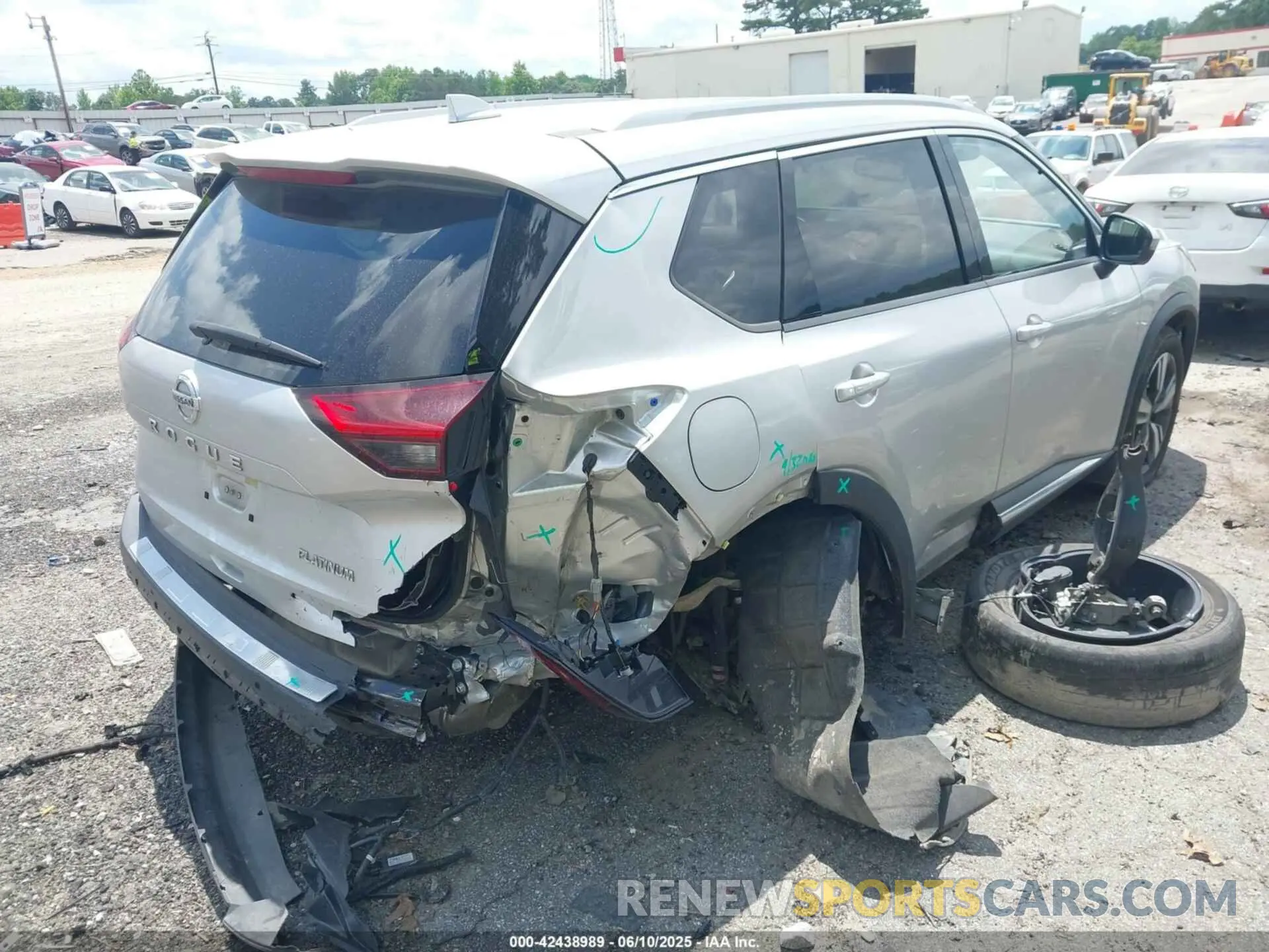 4 Photograph of a damaged car JN8AT3DCXMW101300 NISSAN ROGUE 2021