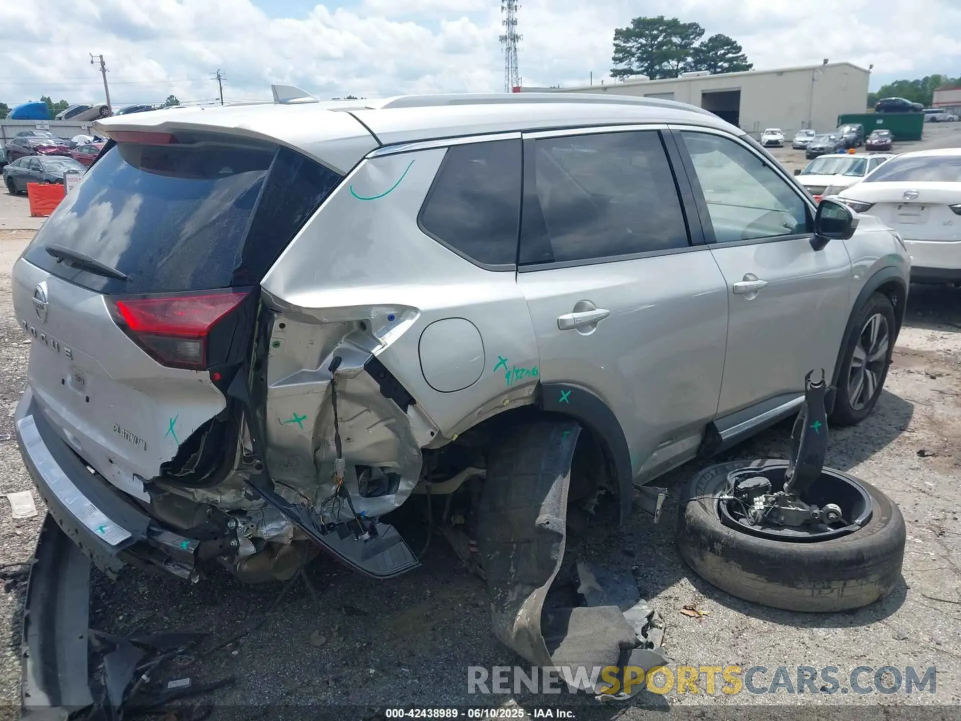 6 Photograph of a damaged car JN8AT3DCXMW101300 NISSAN ROGUE 2021