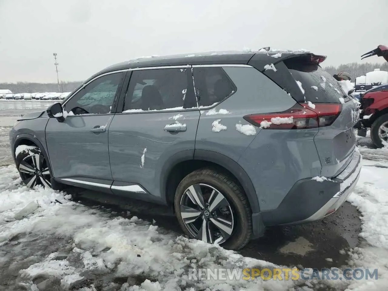 2 Photograph of a damaged car JN8AT3DD2MW301452 NISSAN ROGUE 2021
