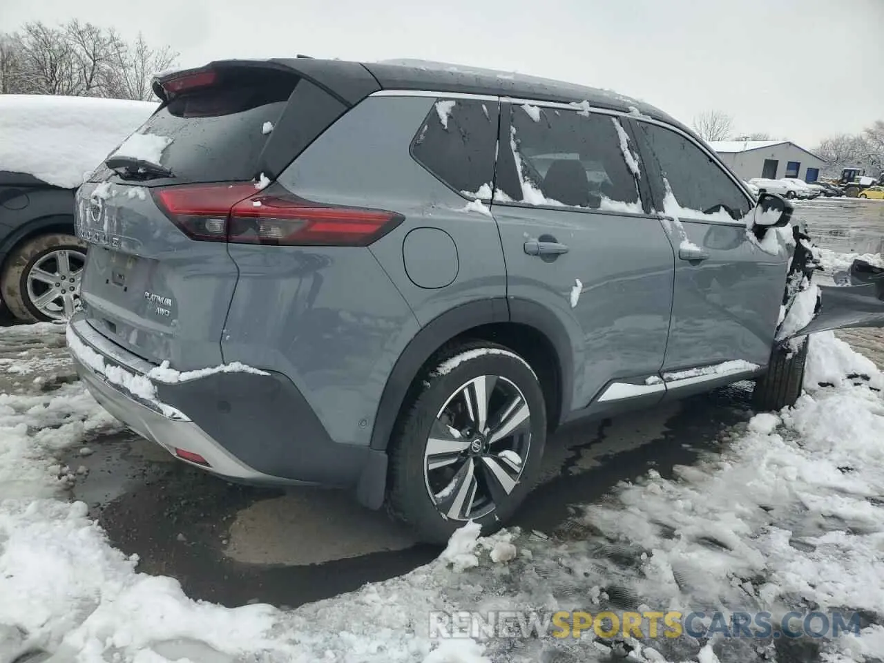 3 Photograph of a damaged car JN8AT3DD2MW301452 NISSAN ROGUE 2021