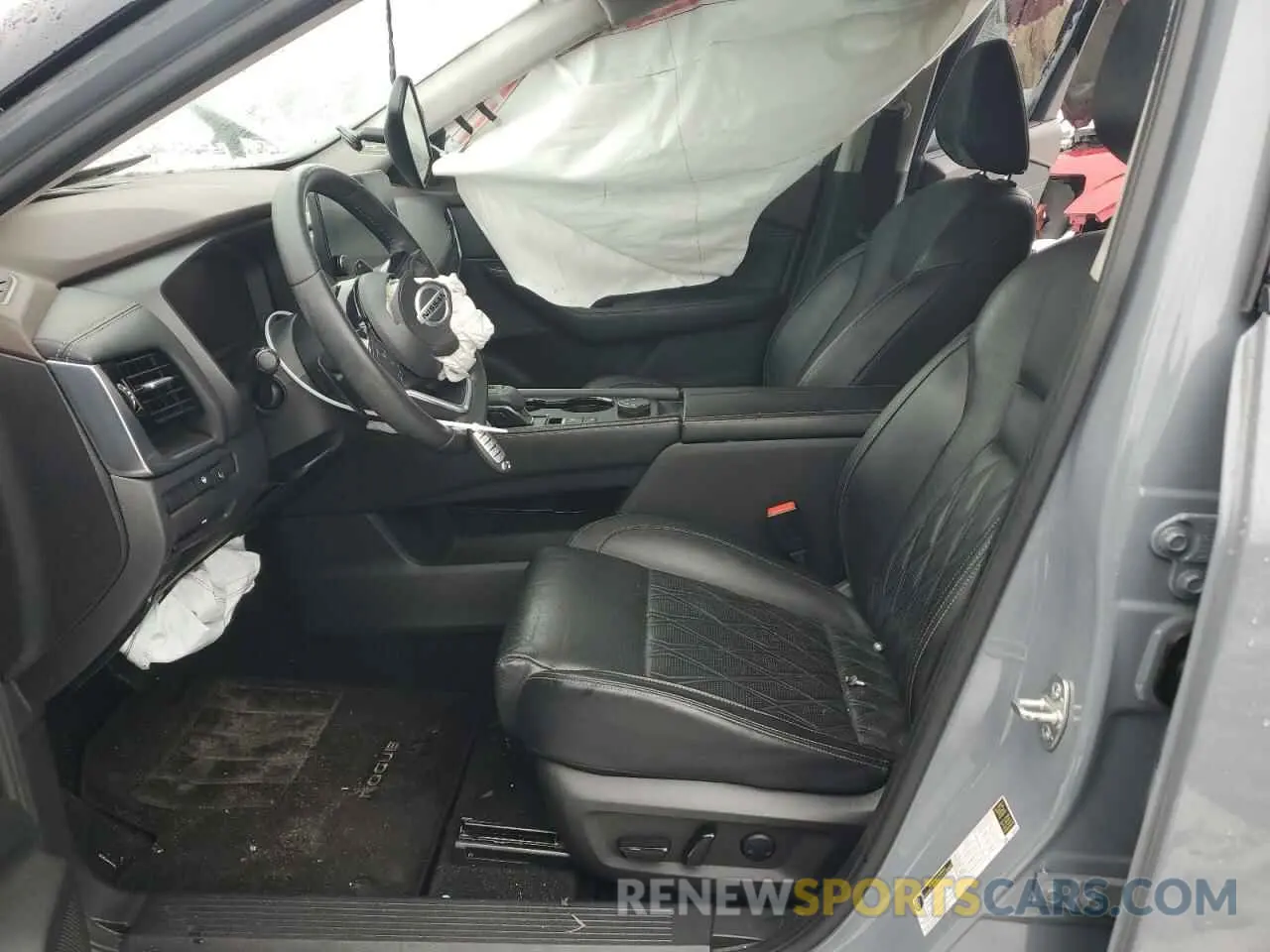 7 Photograph of a damaged car JN8AT3DD2MW301452 NISSAN ROGUE 2021