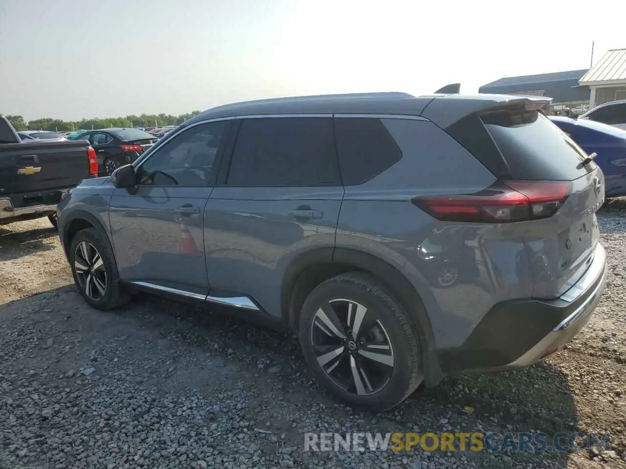 2 Photograph of a damaged car JN8AT3DD2MW304495 NISSAN ROGUE 2021