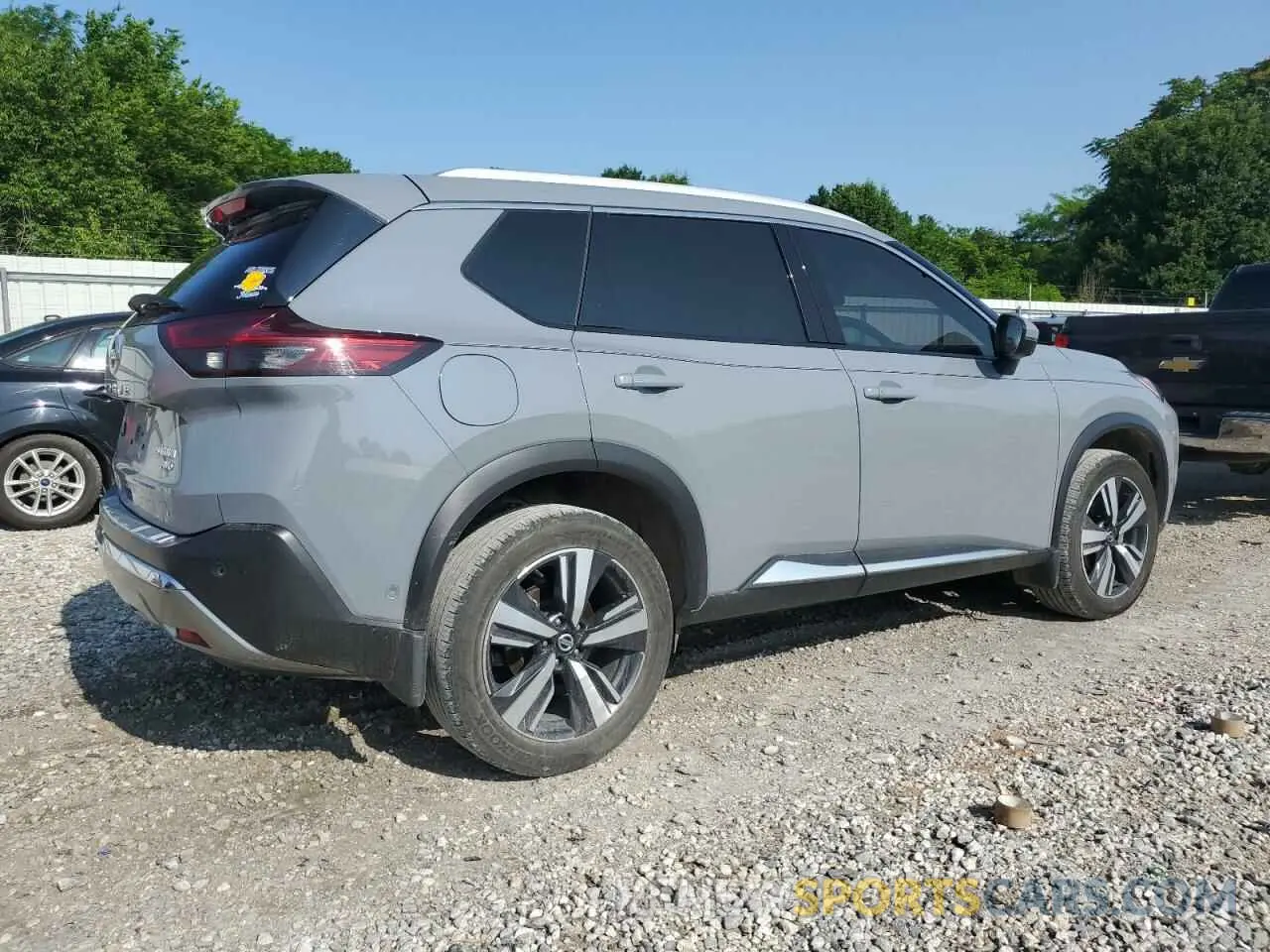 3 Photograph of a damaged car JN8AT3DD2MW304495 NISSAN ROGUE 2021