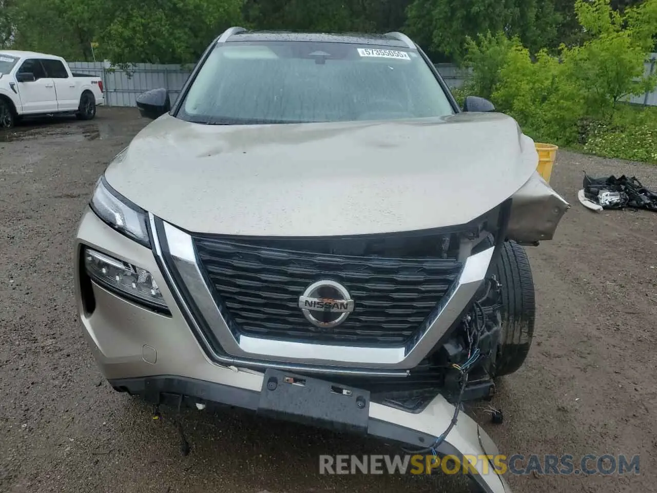 5 Photograph of a damaged car JN8AT3DD2MW304528 NISSAN ROGUE 2021