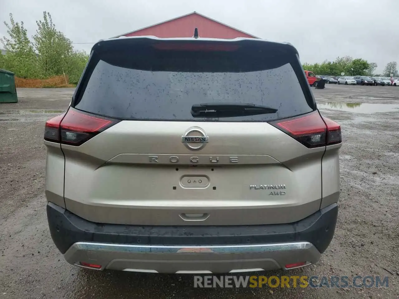 6 Photograph of a damaged car JN8AT3DD2MW304528 NISSAN ROGUE 2021