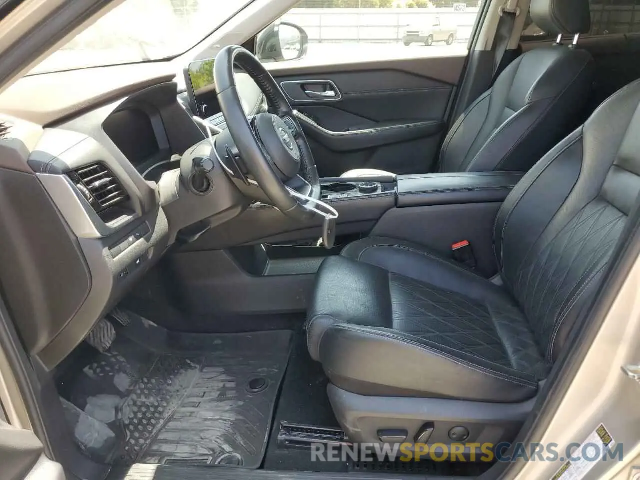 7 Photograph of a damaged car JN8AT3DD2MW314783 NISSAN ROGUE 2021