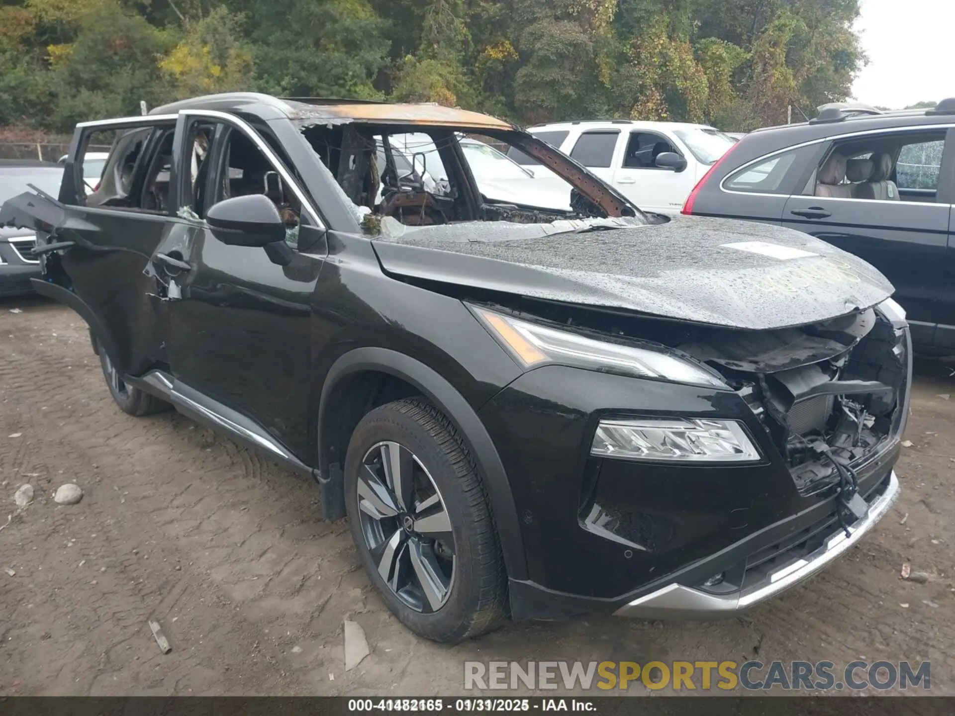 1 Photograph of a damaged car JN8AT3DD2MW319420 NISSAN ROGUE 2021