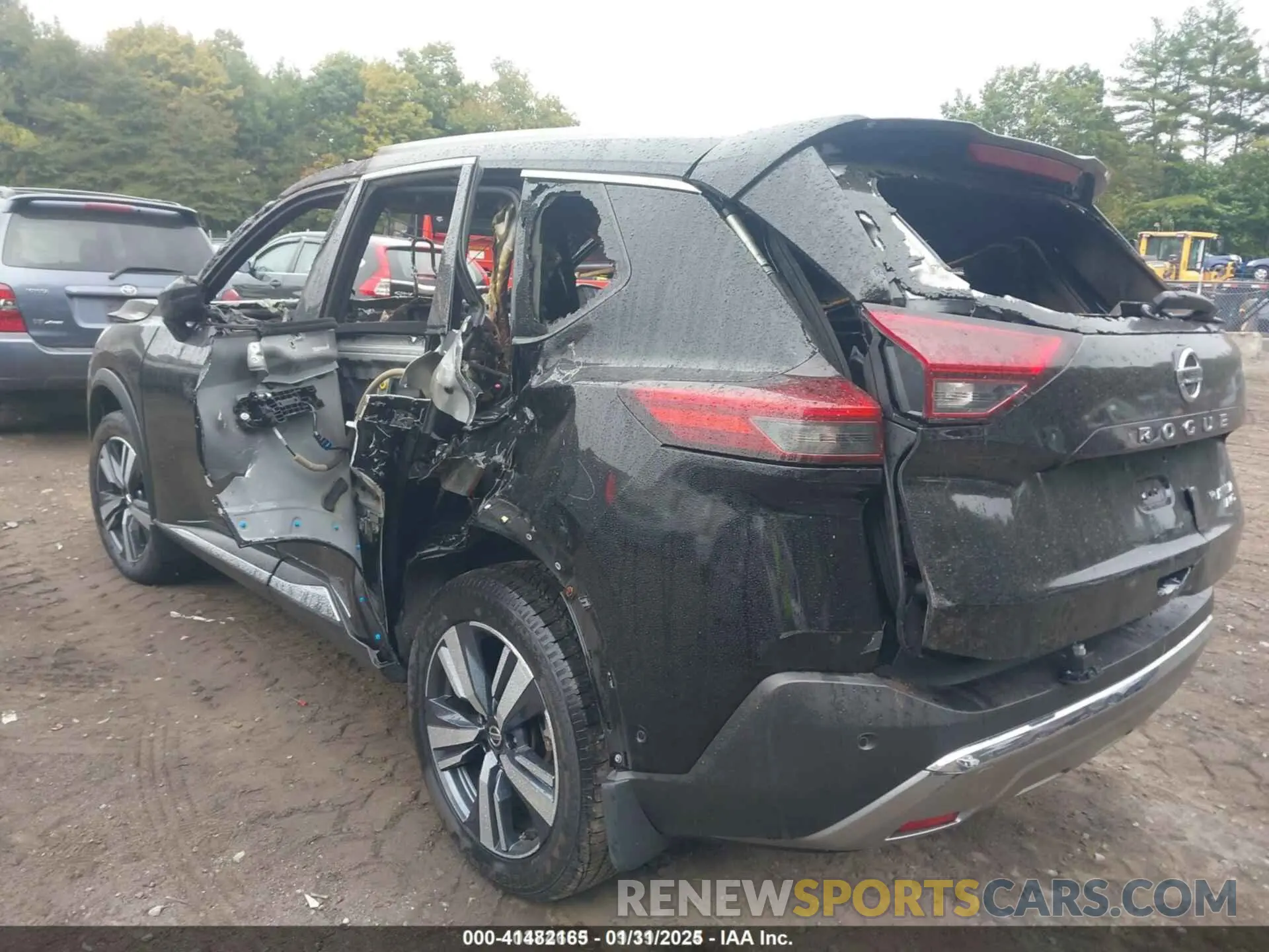 3 Photograph of a damaged car JN8AT3DD2MW319420 NISSAN ROGUE 2021