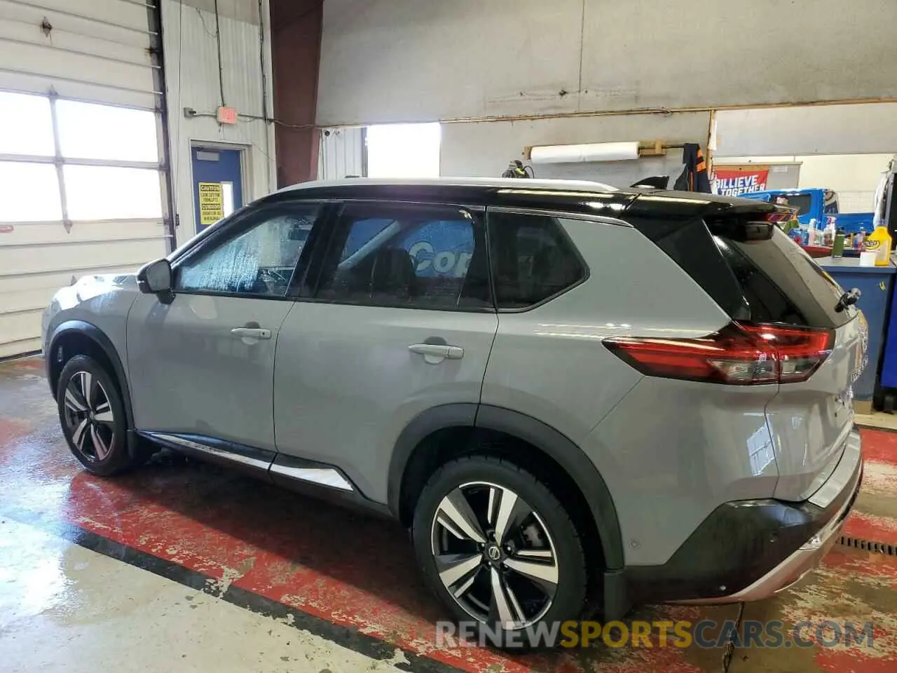 2 Photograph of a damaged car JN8AT3DD3MW302853 NISSAN ROGUE 2021