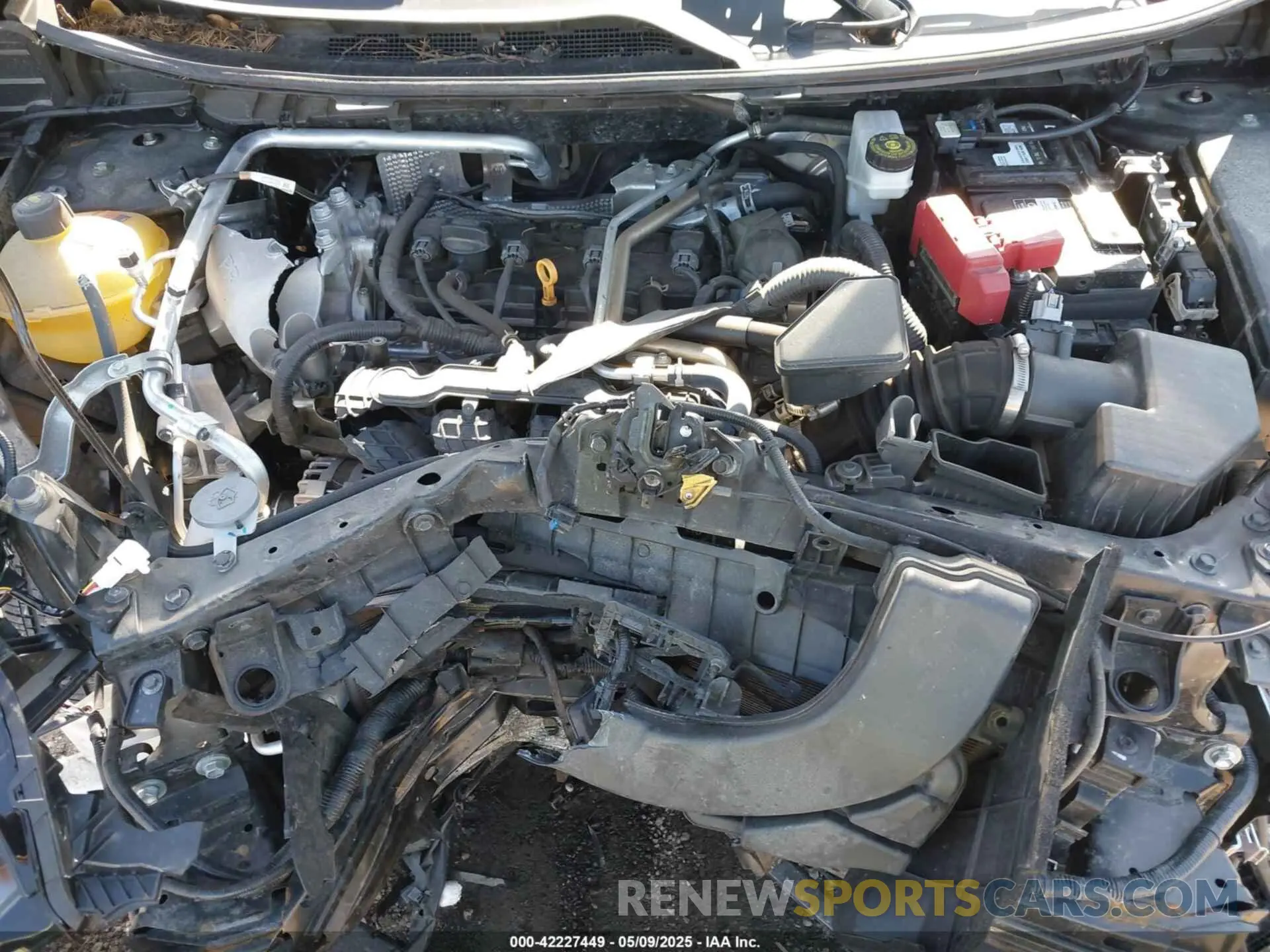 10 Photograph of a damaged car JN8AT3DD3MW320124 NISSAN ROGUE 2021