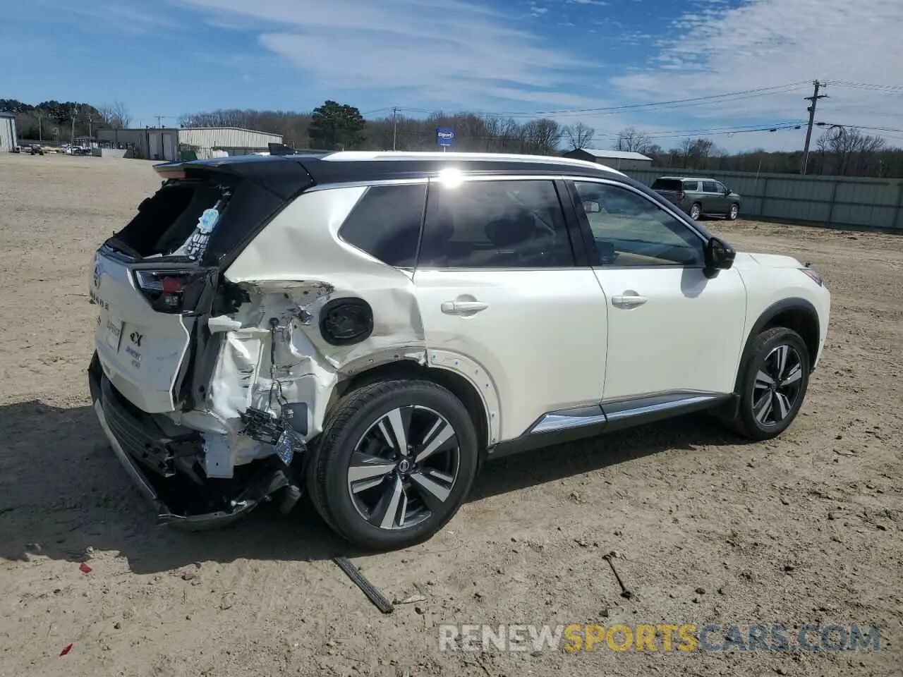 3 Photograph of a damaged car JN8AT3DD4MW303266 NISSAN ROGUE 2021