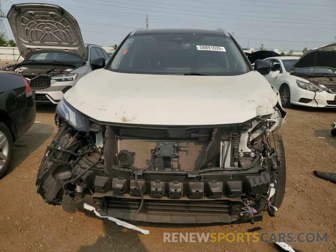 5 Photograph of a damaged car JN8AT3DD4MW309519 NISSAN ROGUE 2021