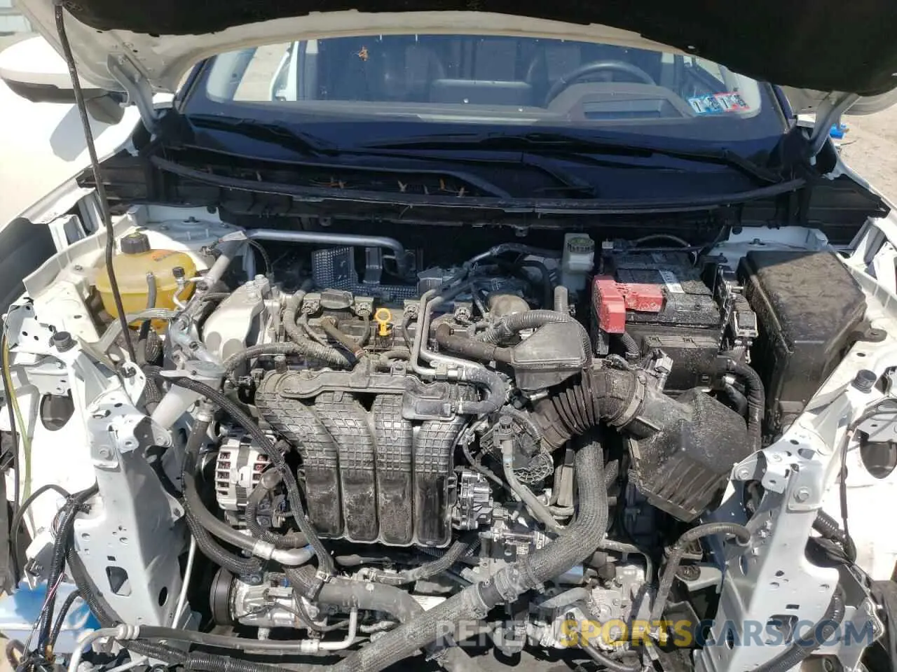 12 Photograph of a damaged car JN8AT3DD4MW313599 NISSAN ROGUE 2021