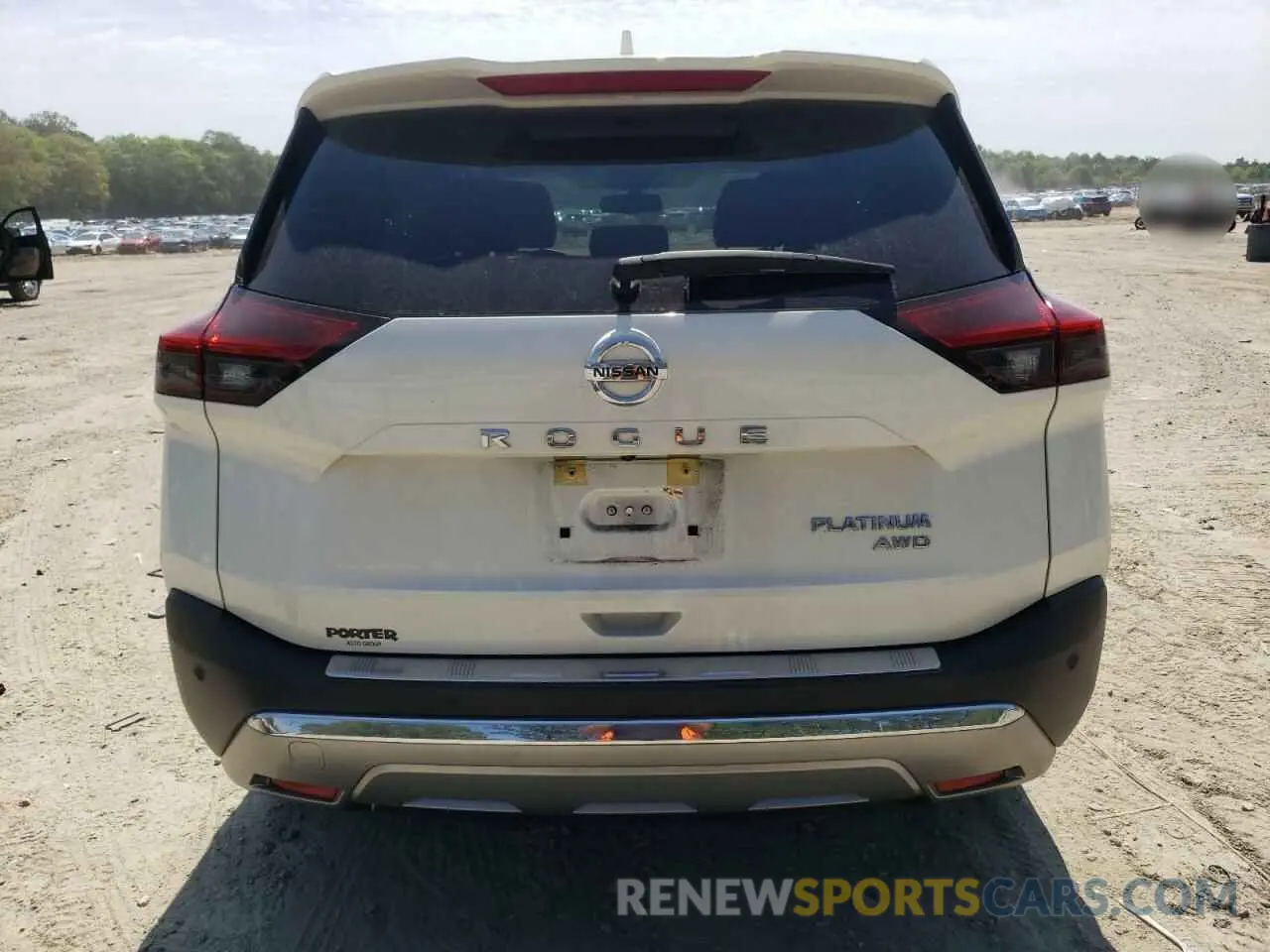 6 Photograph of a damaged car JN8AT3DD4MW313599 NISSAN ROGUE 2021