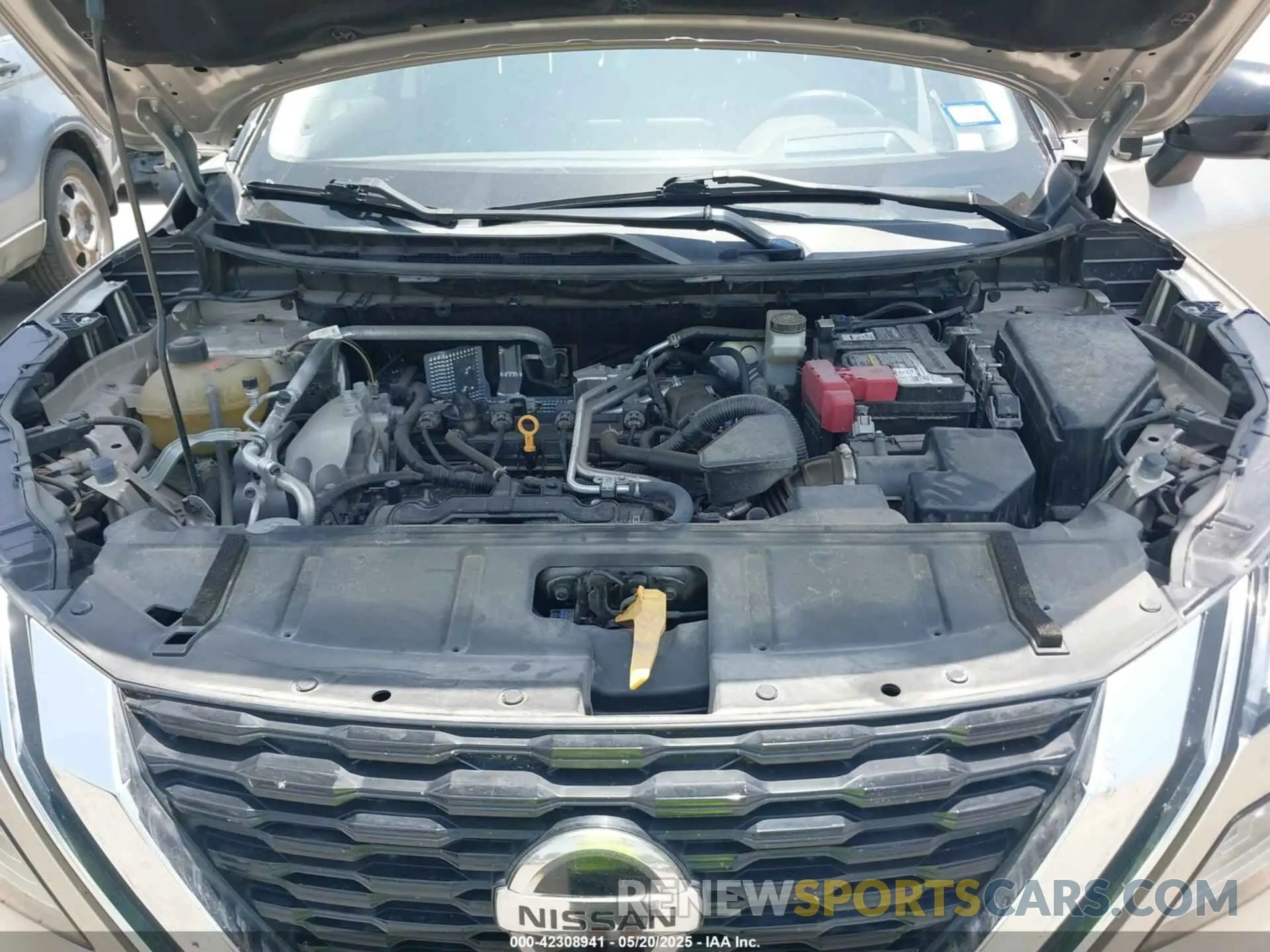 10 Photograph of a damaged car JN8AT3DD6MW311417 NISSAN ROGUE 2021