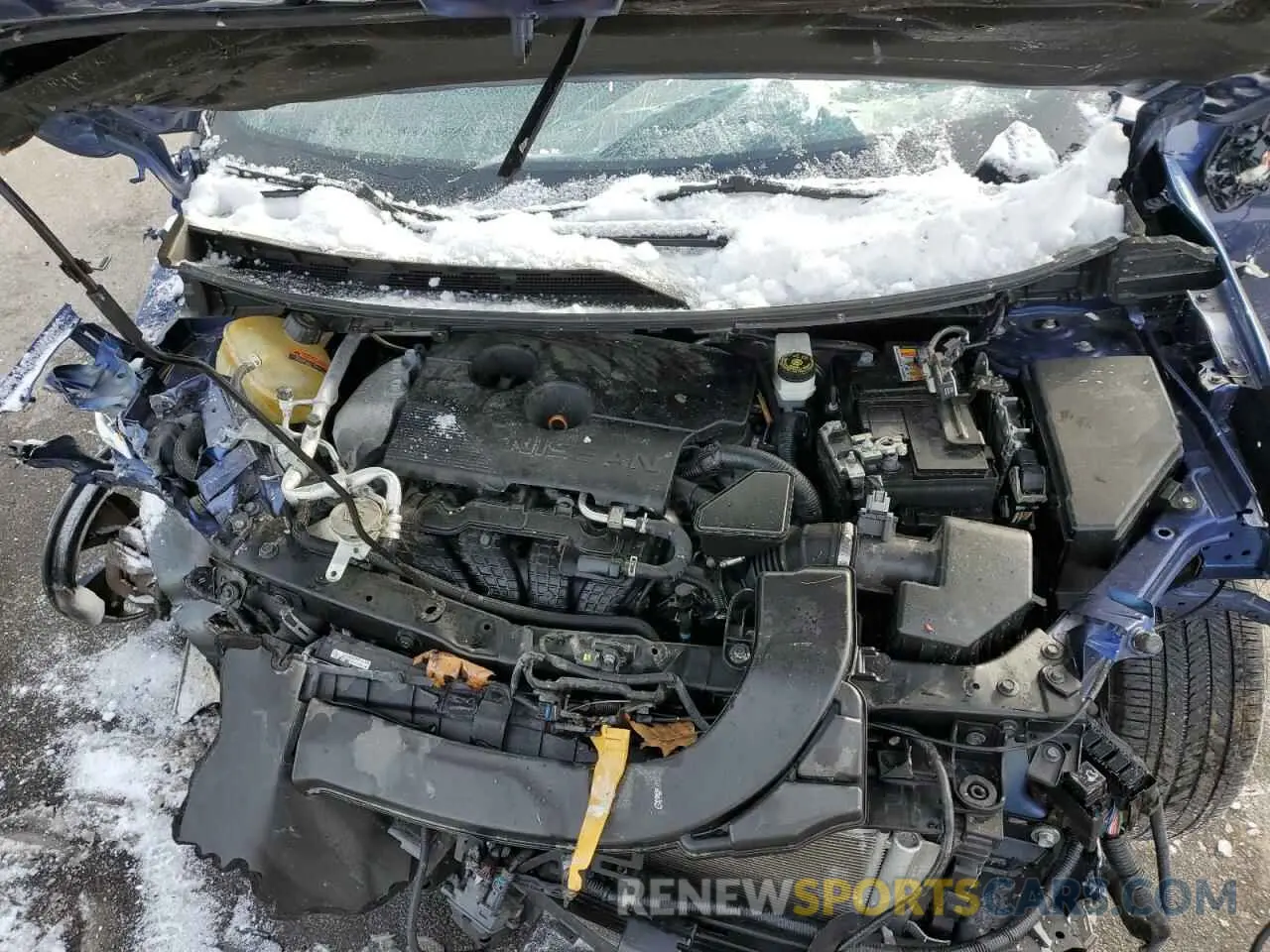 12 Photograph of a damaged car JN8AT3DD7MW301561 NISSAN ROGUE 2021