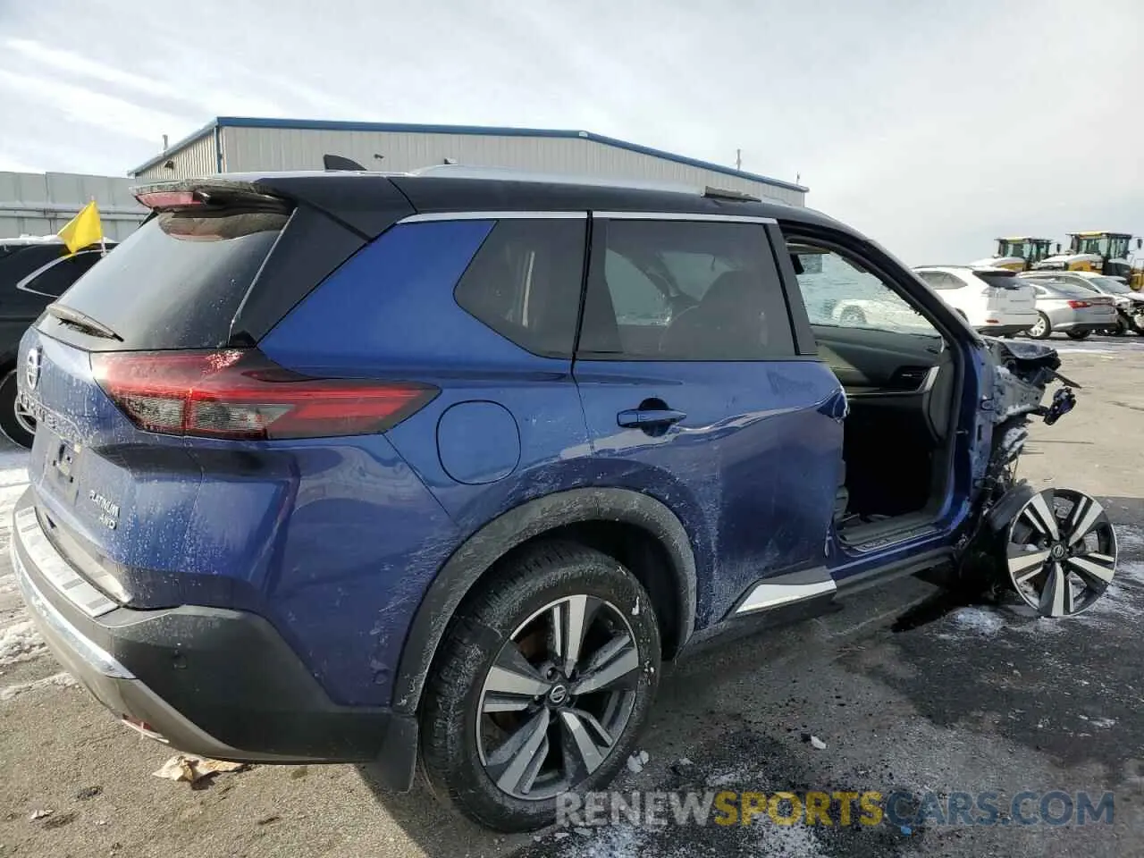 3 Photograph of a damaged car JN8AT3DD7MW301561 NISSAN ROGUE 2021