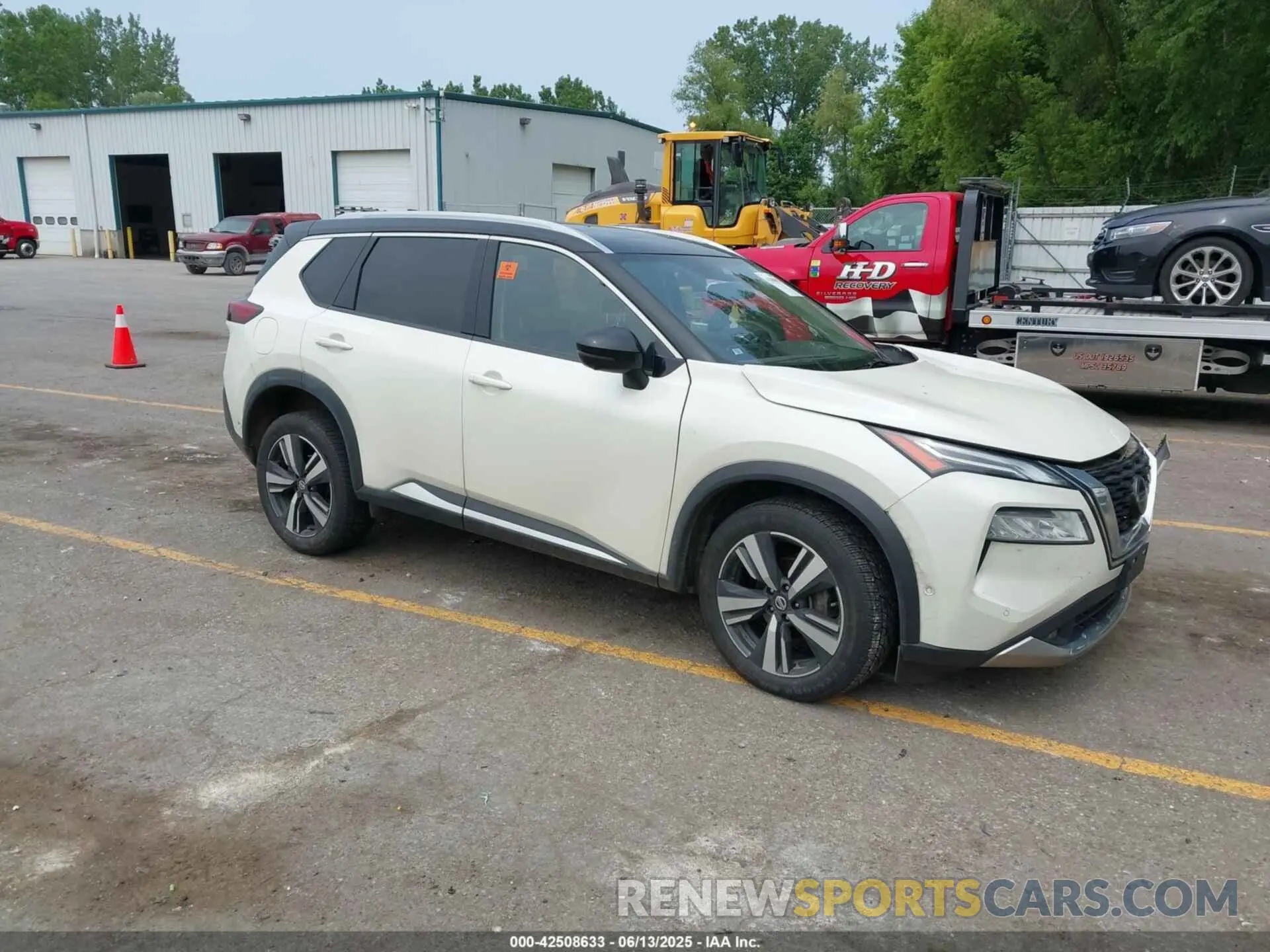 1 Photograph of a damaged car JN8AT3DD7MW304170 NISSAN ROGUE 2021