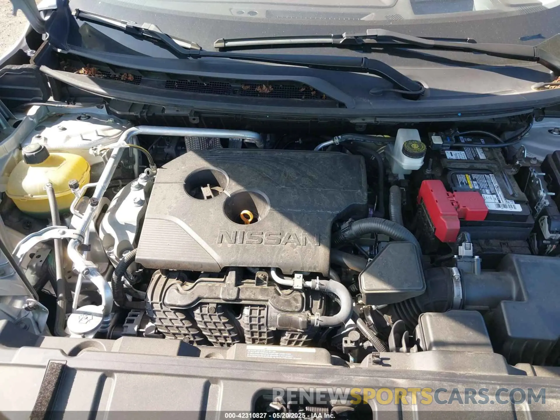 10 Photograph of a damaged car JN8AT3DD7MW304248 NISSAN ROGUE 2021