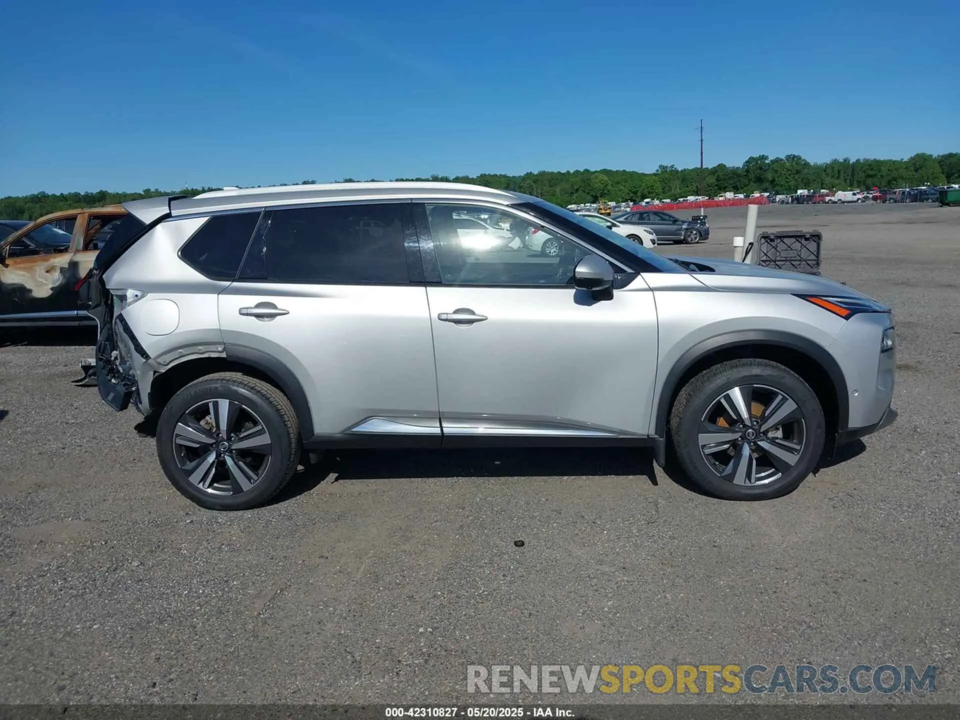 14 Photograph of a damaged car JN8AT3DD7MW304248 NISSAN ROGUE 2021