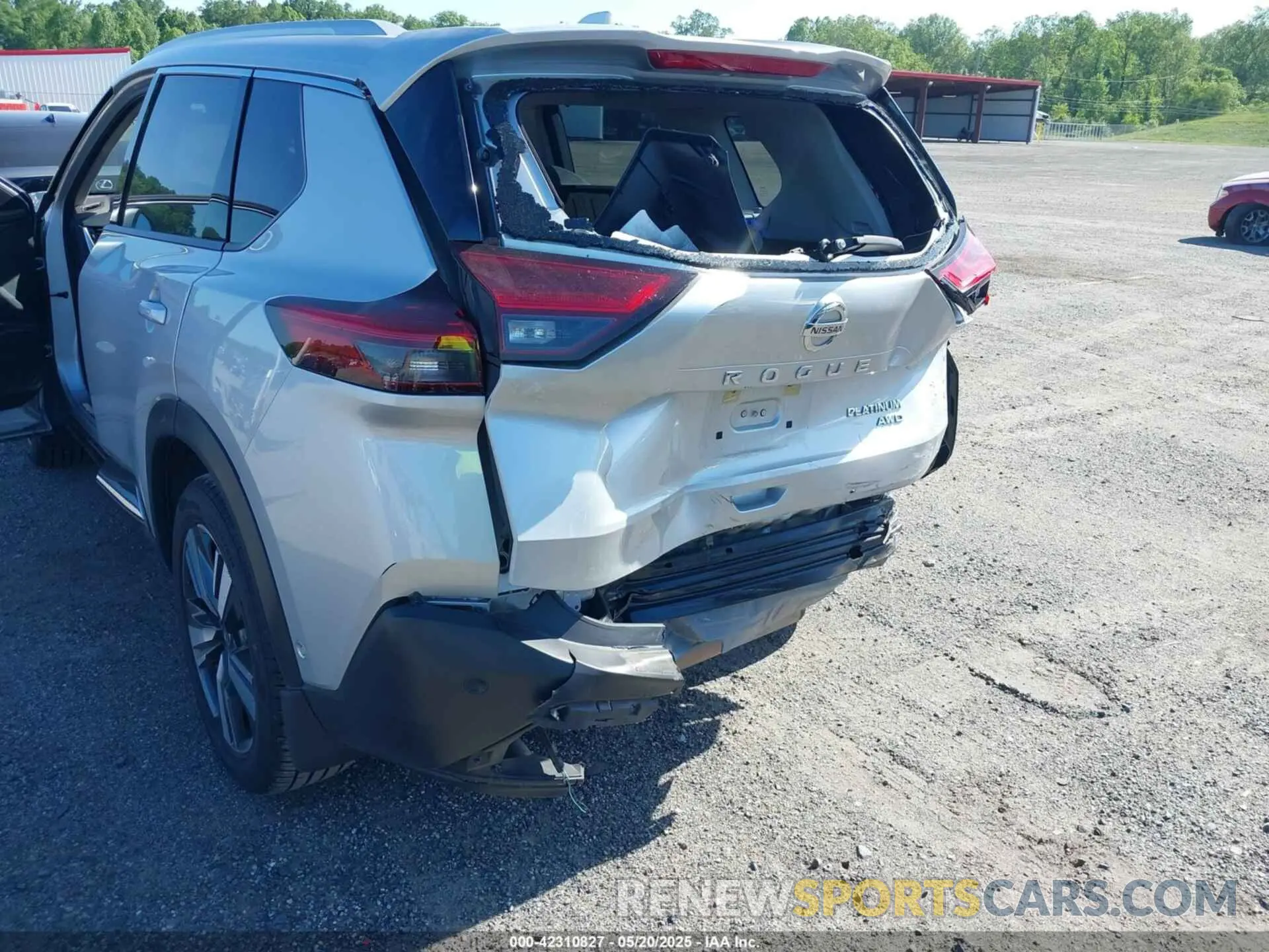 6 Photograph of a damaged car JN8AT3DD7MW304248 NISSAN ROGUE 2021