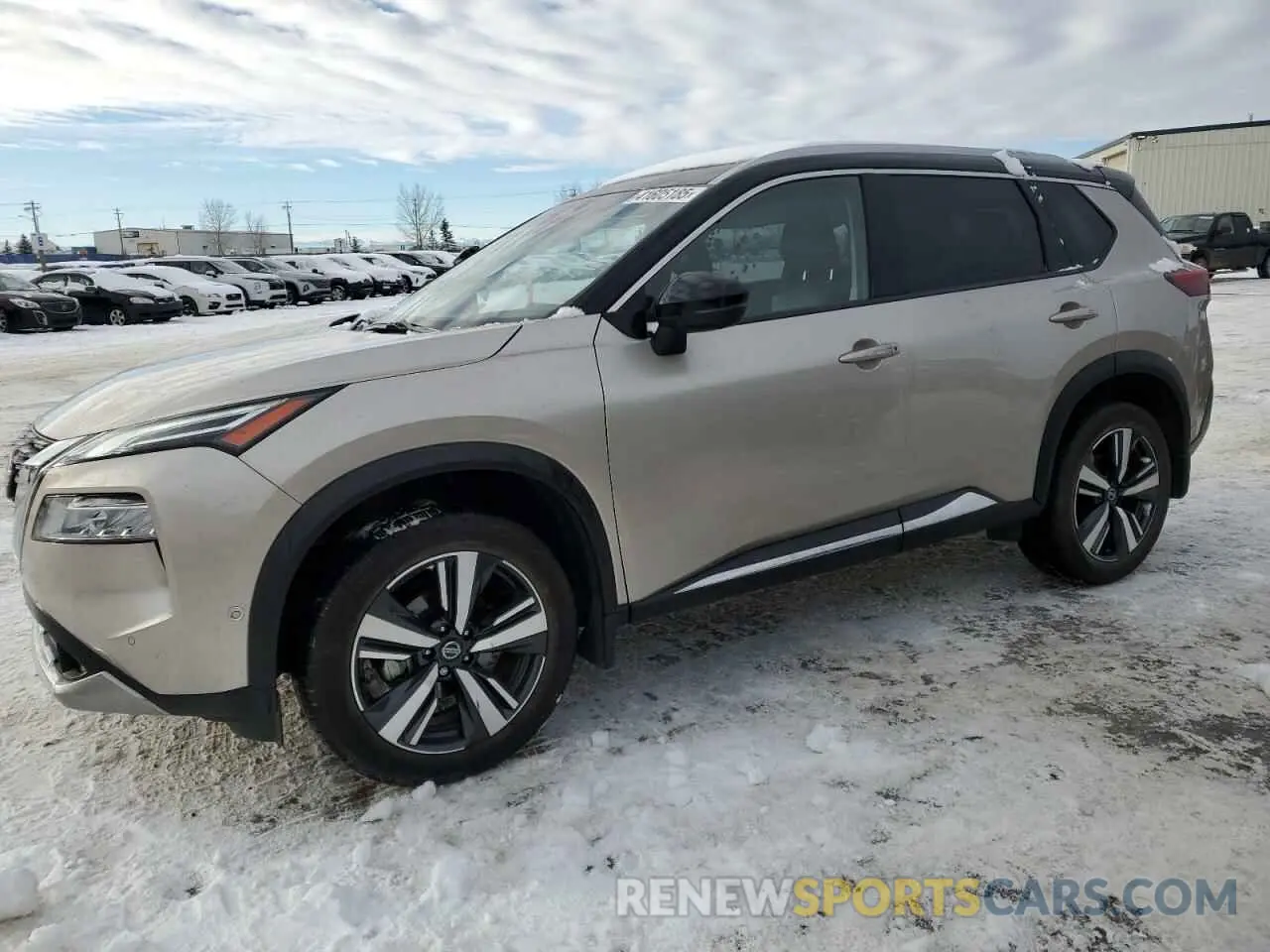 1 Photograph of a damaged car JN8AT3DD7MW307344 NISSAN ROGUE 2021