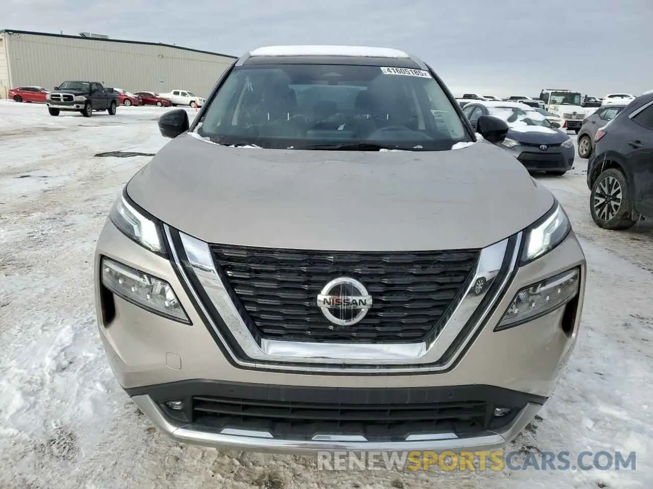 5 Photograph of a damaged car JN8AT3DD7MW307344 NISSAN ROGUE 2021