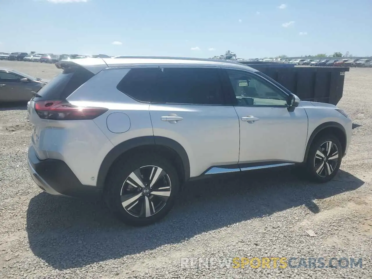 3 Photograph of a damaged car JN8AT3DD8MW310687 NISSAN ROGUE 2021