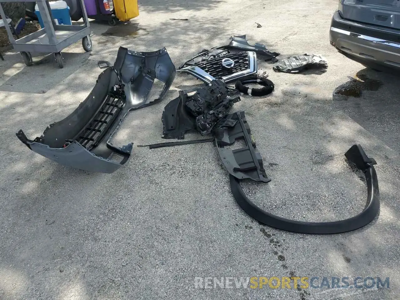 15 Photograph of a damaged car JN8AT3DD8MW314691 NISSAN ROGUE 2021