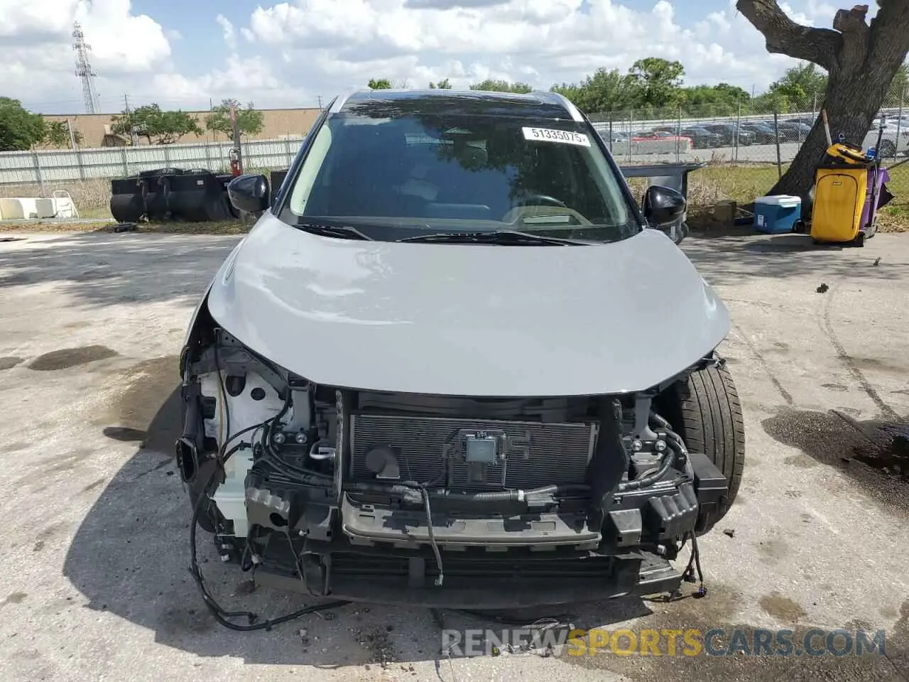 5 Photograph of a damaged car JN8AT3DD8MW314691 NISSAN ROGUE 2021