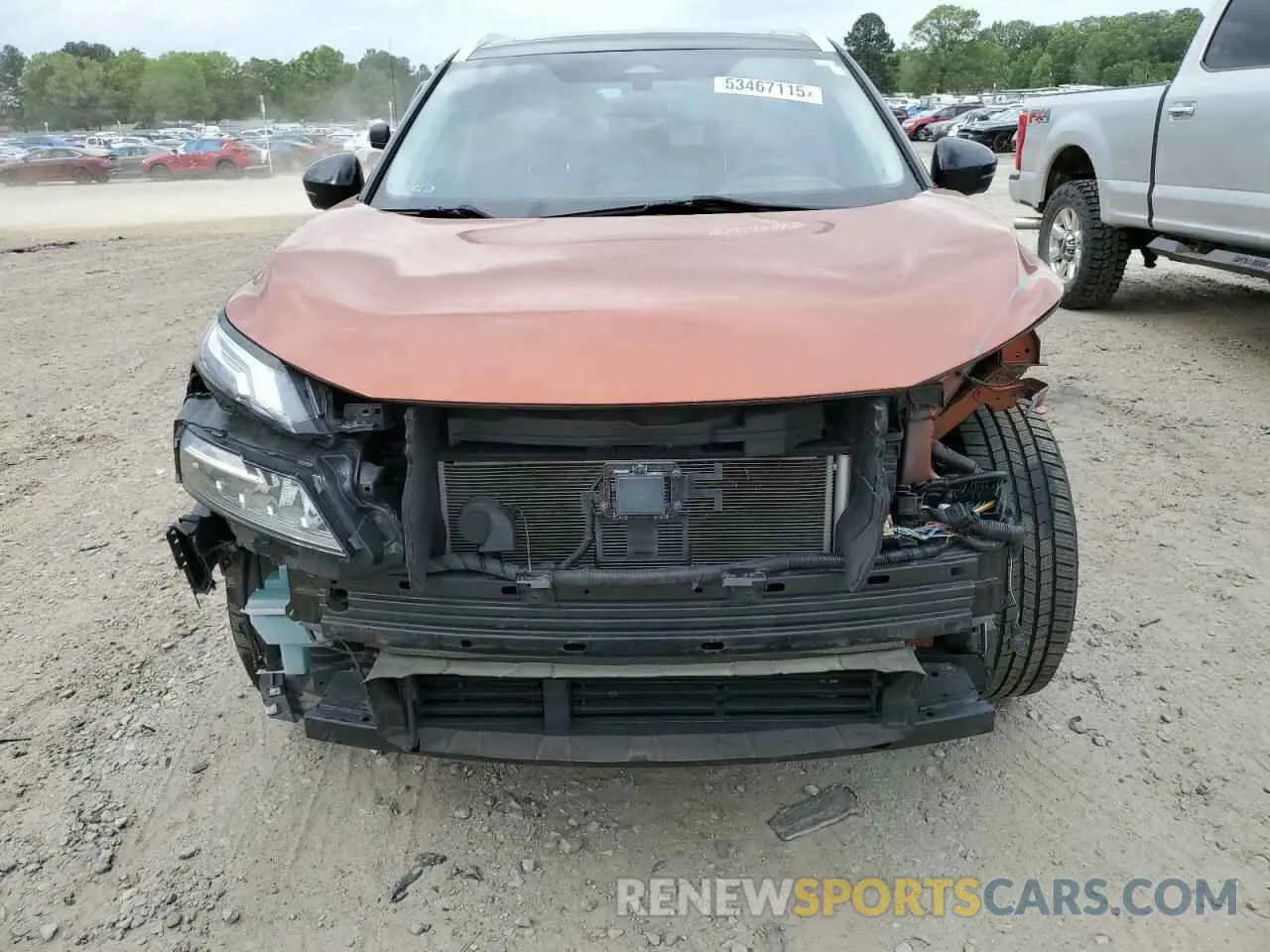 5 Photograph of a damaged car JN8AT3DD8MW320264 NISSAN ROGUE 2021
