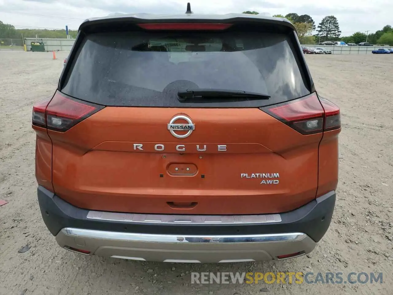 6 Photograph of a damaged car JN8AT3DD8MW320264 NISSAN ROGUE 2021
