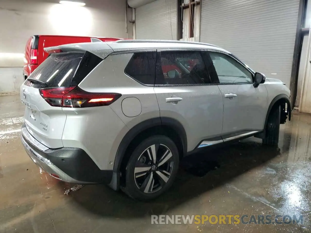 3 Photograph of a damaged car JN8AT3DD8MW320510 NISSAN ROGUE 2021