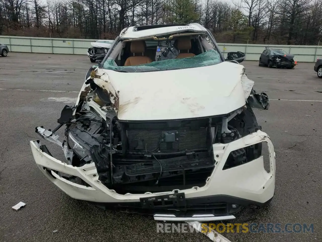 5 Photograph of a damaged car JN8AT3DDXMW302168 NISSAN ROGUE 2021
