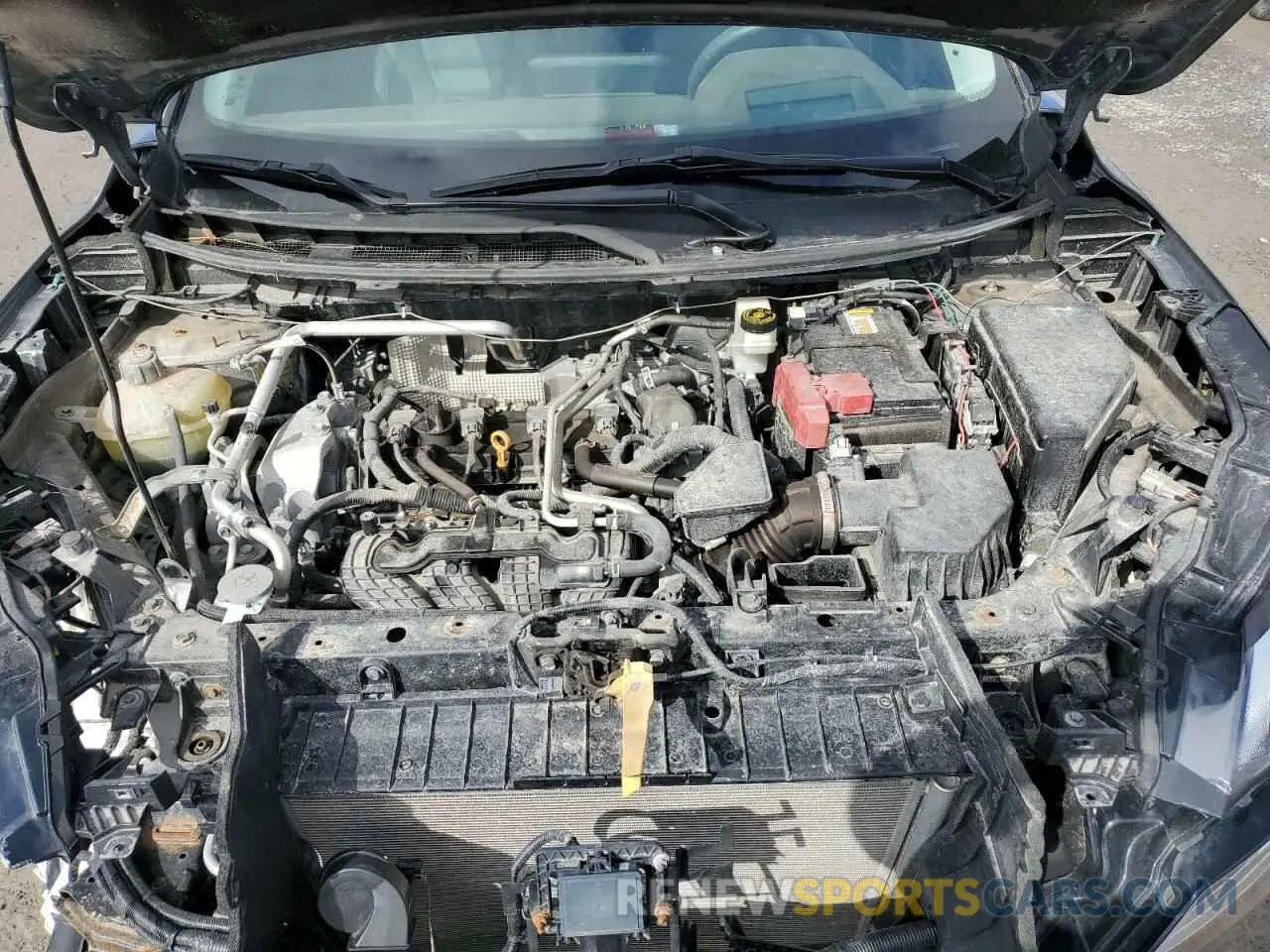 12 Photograph of a damaged car JN8AT3DDXMW314983 NISSAN ROGUE 2021
