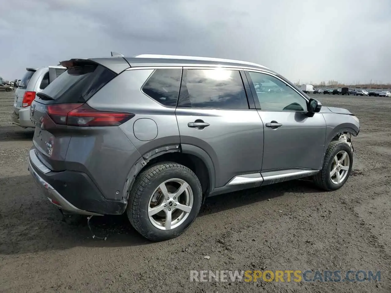 3 Photograph of a damaged car JN8AT3DDXMW314983 NISSAN ROGUE 2021