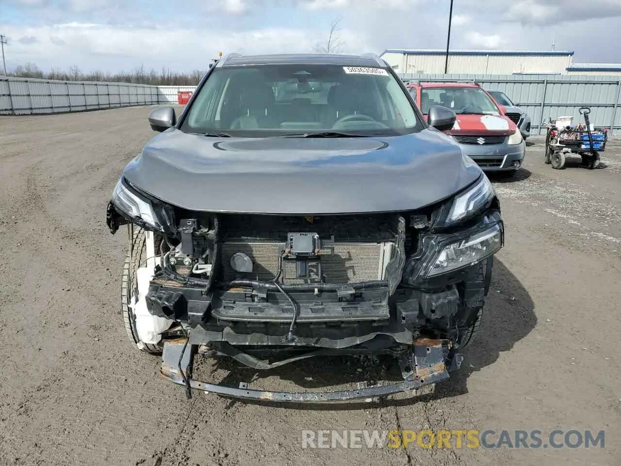 5 Photograph of a damaged car JN8AT3DDXMW314983 NISSAN ROGUE 2021