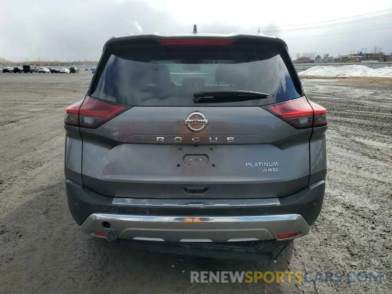 6 Photograph of a damaged car JN8AT3DDXMW314983 NISSAN ROGUE 2021