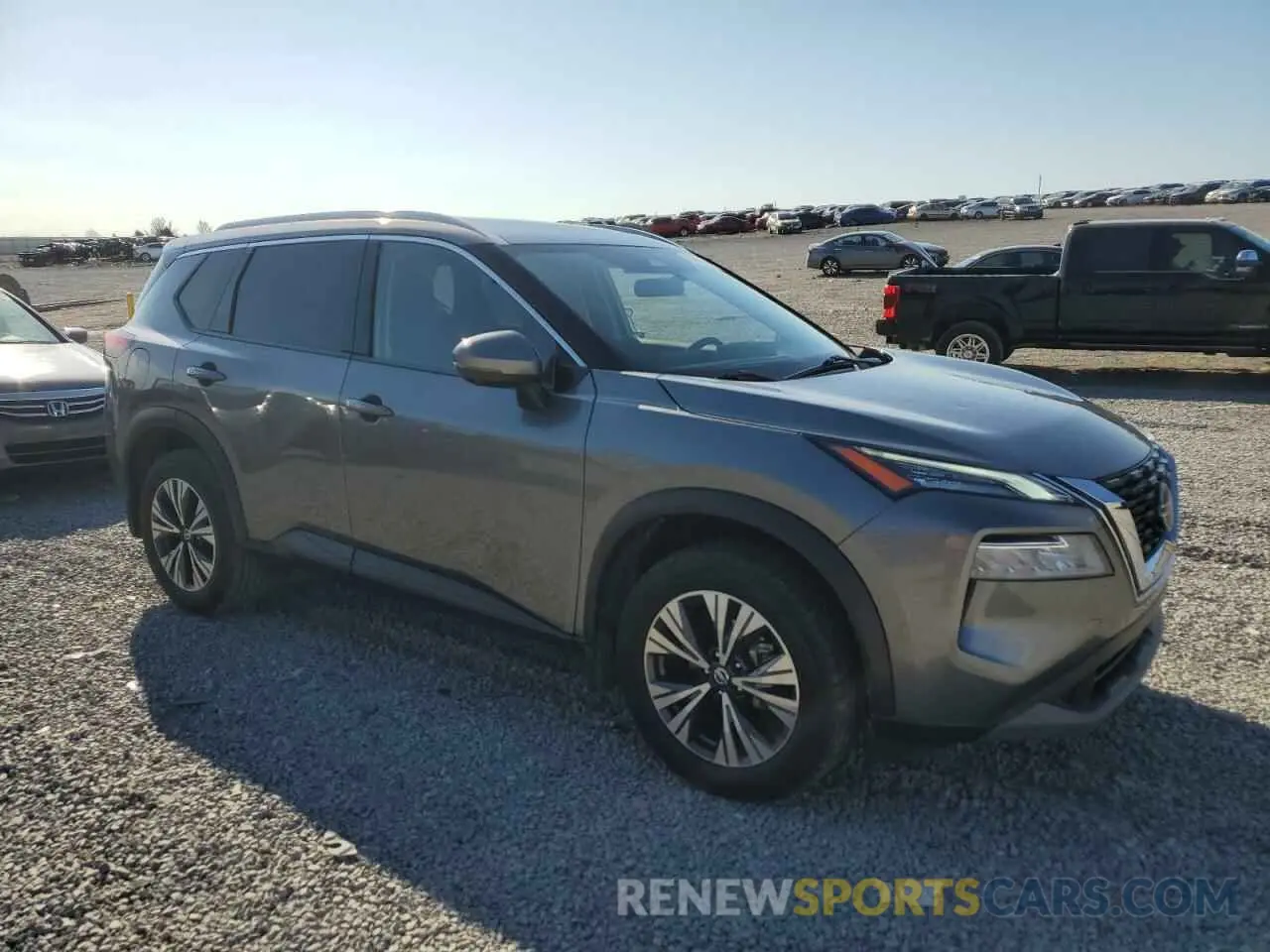 4 Photograph of a damaged car JN8BT3BA7MW400152 NISSAN ROGUE 2021