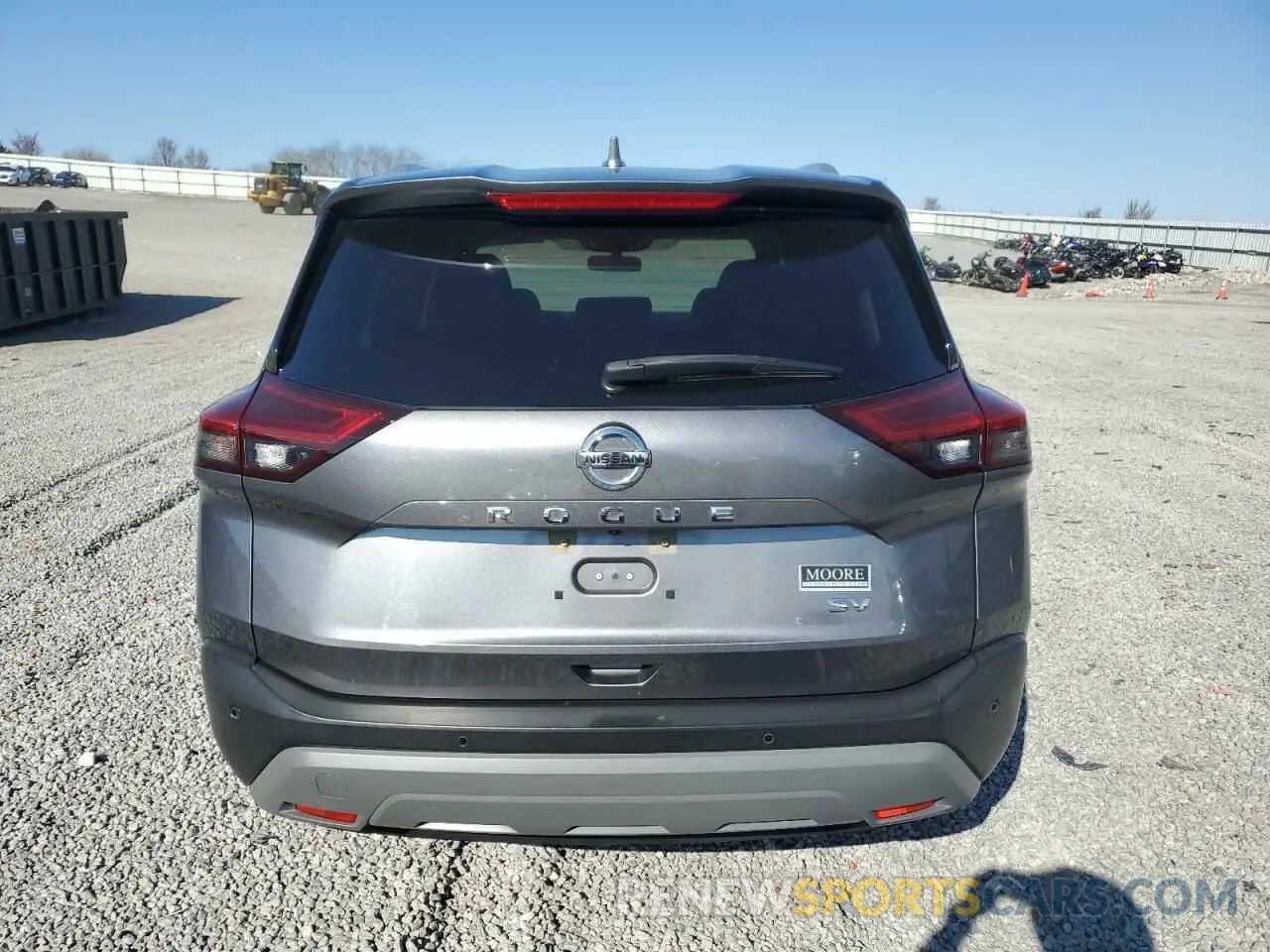 6 Photograph of a damaged car JN8BT3BA7MW400152 NISSAN ROGUE 2021
