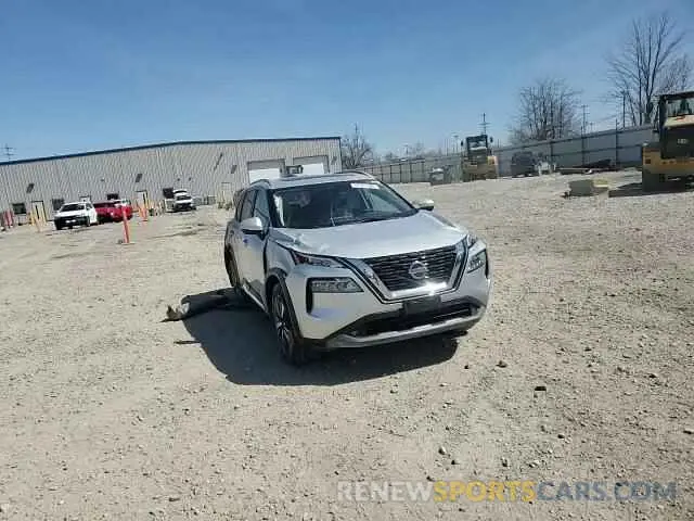 10 Photograph of a damaged car JN8BT3CB8MW450307 NISSAN ROGUE 2021