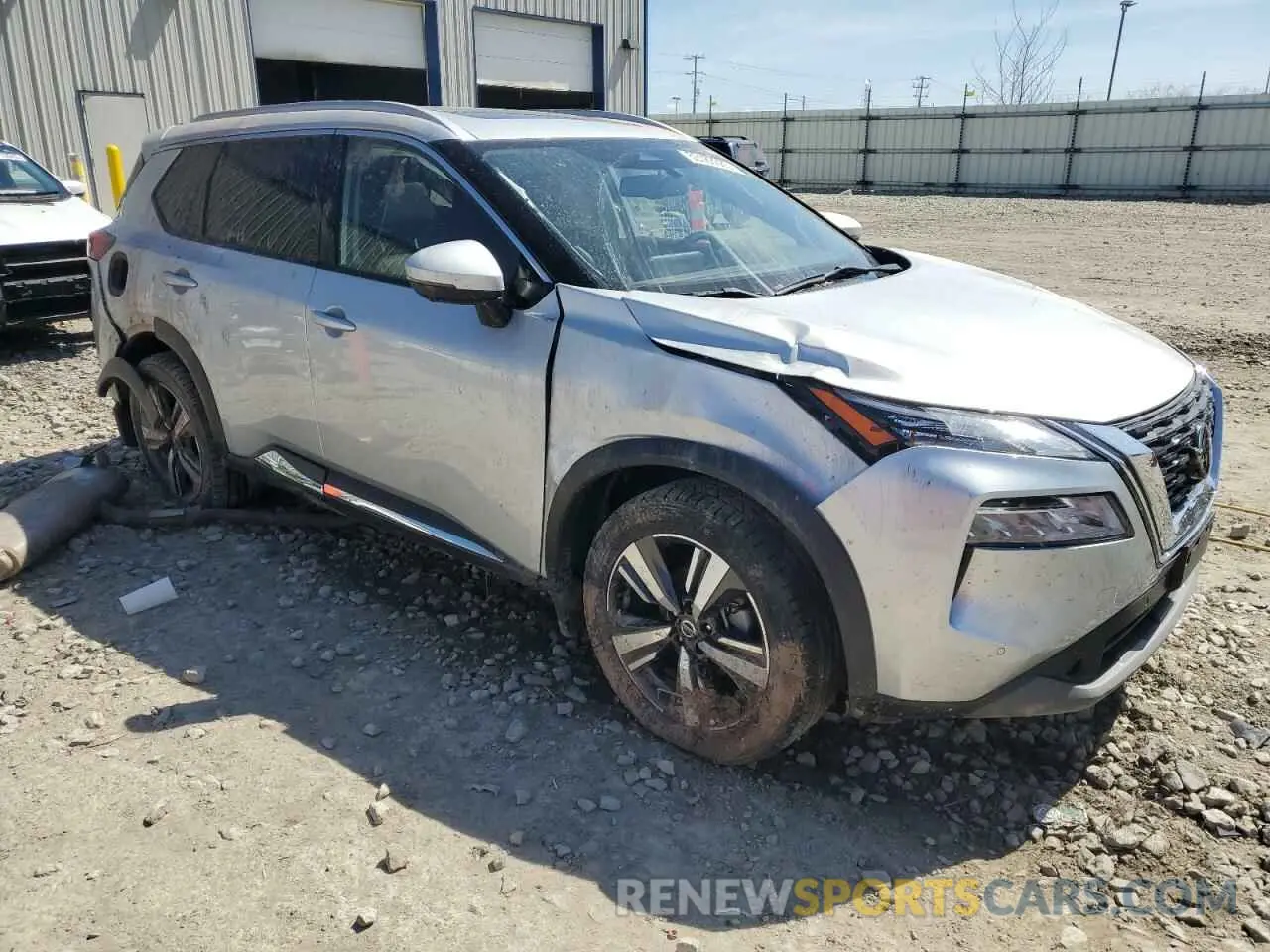 4 Photograph of a damaged car JN8BT3CB8MW450307 NISSAN ROGUE 2021