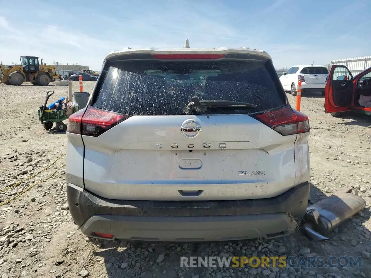 6 Photograph of a damaged car JN8BT3CB8MW450307 NISSAN ROGUE 2021