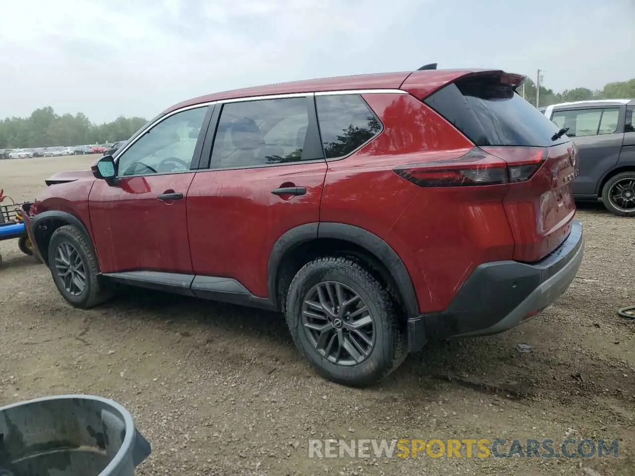 2 Photograph of a damaged car 5N1AT3AA6NC671999 NISSAN ROGUE 2022
