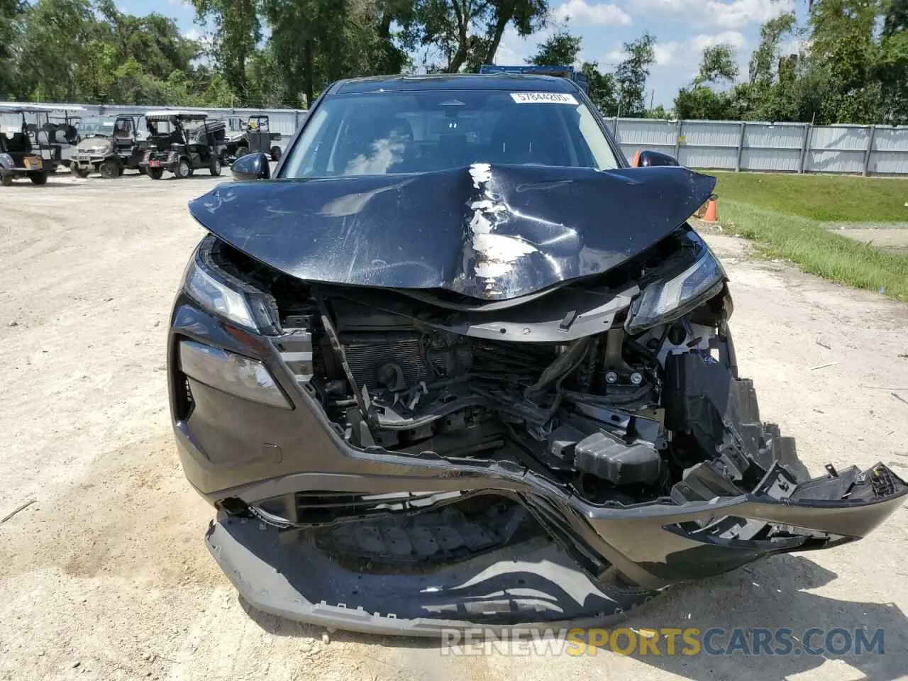 5 Photograph of a damaged car 5N1AT3AA9NC687775 NISSAN ROGUE 2022