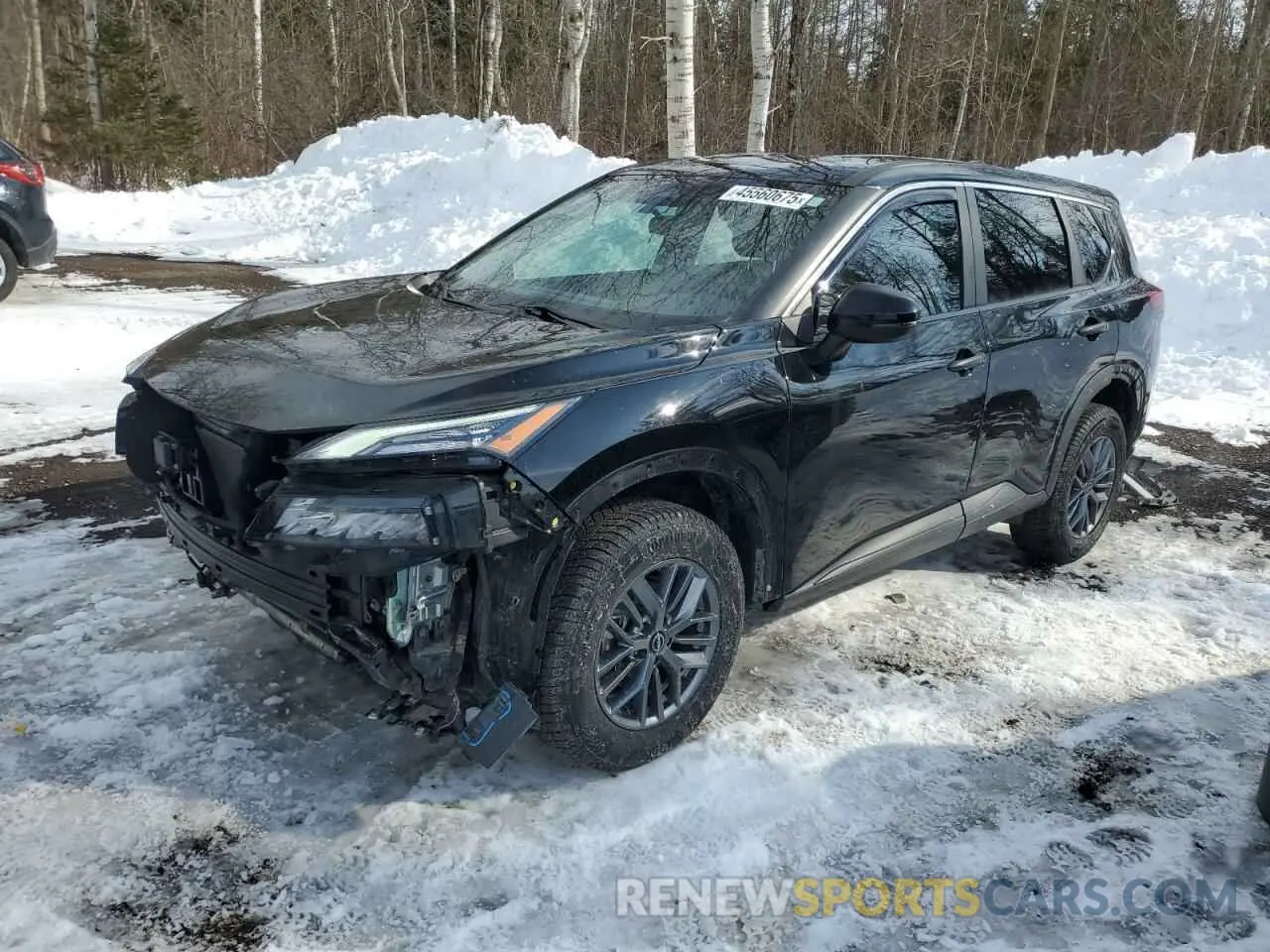 1 Photograph of a damaged car 5N1AT3AB0NC708294 NISSAN ROGUE 2022