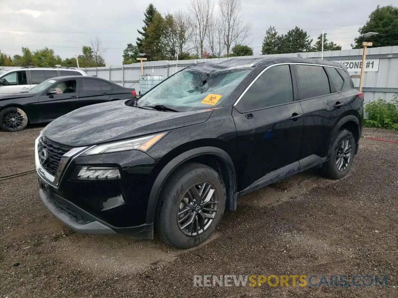 1 Photograph of a damaged car 5N1AT3AB5NC713426 NISSAN ROGUE 2022